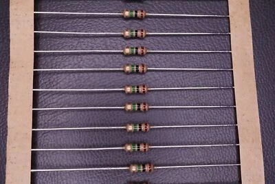 Lot of 200 CF14JT1M00 SEI Carbon Film Resistor 1M Ohm 1/4W 250mW 5% Axial NOS - Image 1 of 2