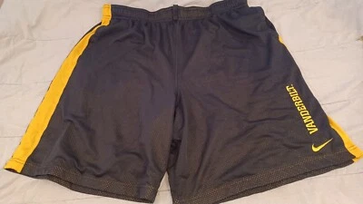 Nike Shorts Mens Extra Large Black & Yellow Basketball Fitness Activewear - Image 1 of 4