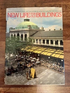 NEW LIFE FOR OLD BUILDINGS- An Architectural Record Book Collectible 1982 - Picture 1 of 9