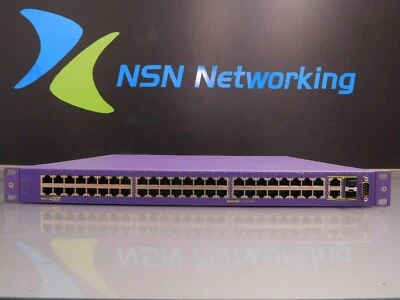 Extreme Networks Summit X150-48T 15203 48-Port 10/100 Switch w/ Rack Ears - Image 1 of 4