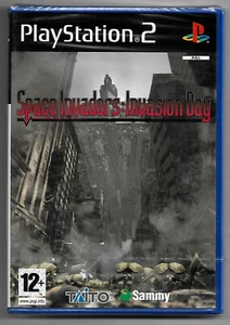 PS2 Space Invaders Invasion Day UK Pal, Nuevo, Sony Sellado de Fábrica **Defectuoso** - Imagen 1 de 2