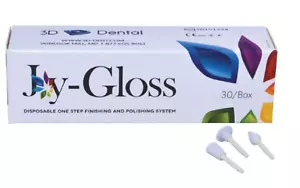 3D Dental Joy-Gloss Finishing & Polishing System Select Cup Disc Point Box/30 - Picture 1 of 5