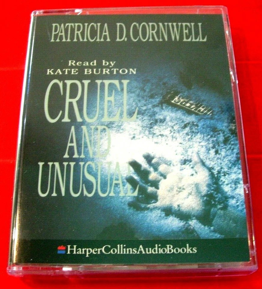 Patricia Cornwell Cruel And Unusual Kay Scarpetta 2-Tape Audio Book Kate Burton - Image 1 of 3