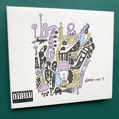 DAMIEN RICE 9 Folk Rock CD Digipak Elephant, Rootless Tree, Coconut Skins, Dogs - Image 1 of 4