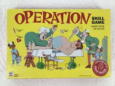OPERATION Skill Board Game 2003 HASBRO Brain Freeze Edition Used - Image 1 of 4