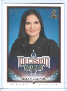 RARE 2022 2023 DECISION JUDGE AILEEN CANNON "SILVER" CARD #270 ~ /10 ~ HISTORIC - Picture 1 of 2
