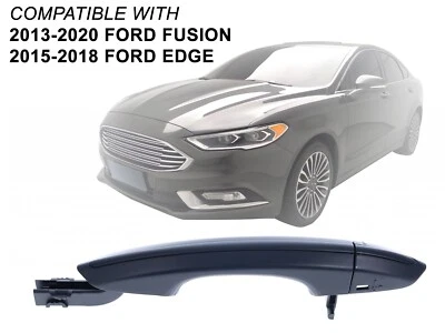 For Exterior Door Handle Ford 2013 - 2020 Fusion 15 - 18 Edge Front Driver Left - Image 1 of 4