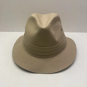 Vintage Stetson beige Fedora Hut Union Herren groß Made in USA klassisch - Bild 1 von 6