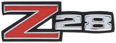 1970-73 Chevrolet Camaro;  "Z28" Grill Emblem; with Hardware; GM Licensed - Image 1 of 4