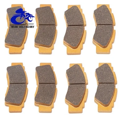 4 Set Front Rear Brake Pads For Yamaha YXZ1000R YXZ 1000R SE EPS SS SE 2016-2025 - Imagem 1 de 4