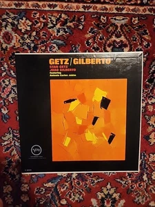1963 STAN GETZ & JOAO GILBERTO ANTONIO CARLOS JOBIM 12" VINYL LP VERVE V-8545 - Imagen 1 de 5