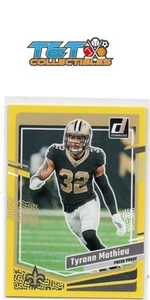 Tyrann Mathieu 2023 Donruss Press Proof Yellow #218 New Orleans Saints 13a - Picture 1 of 1