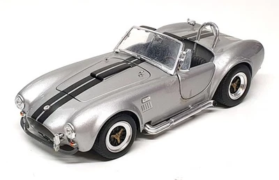 Road Legends 1/18 Scale Diecast 11725A - Shelby Cobra 427S/C - Silver - Image 1 of 4