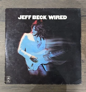 Jeff Beck ’Wired’ Vinyl LP Europe Reissue EPC 86012 EX/VG VG VG - Picture 1 of 4