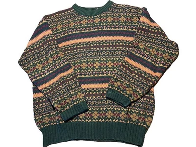 Structure “Coogie Style” Men’s Med Sweater Long Sleeve 80’s Retro - Image 1 of 4