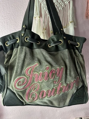 Bolso Daydreamer Juicy Couture vintage y2k en gris y rosa Foto 1 de 4