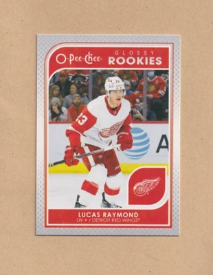 2021-22 Upper Deck - O-Pee-Chee Glossy Rookies Lucas Raymond #R-13 (RC) - Image 1 of 3