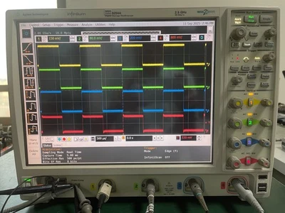 Agilent Infiniium MSO9254A Mixed Signal Oscilloscope 2.5 GHz, 20 GSa/s _0107 - Image 1 of 4