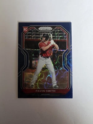 2021 Panini Prizm Pavin Smith #70 Navy Blue Kaleidoscope Prizm /35 (RC) - Image 1 of 2