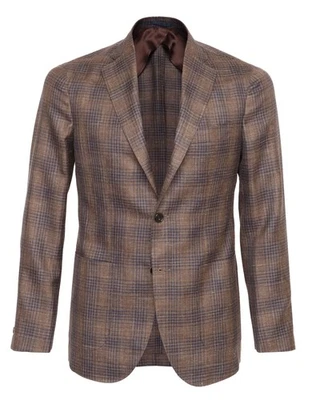 NWT EDUARDO DE SIMONE SPORT COAT jacket silk linen luxury handmade Italy 52 - Image 1 of 4