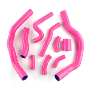 Kit de tubería de refrigeración de manguera radiador de silicona Fit 2000-2008 Mini Cooper S R52 R53 rosa - Imagen 1 de 12