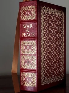 Easton Press War and Peace FINE Leo Tolstoy Leather Classic Historical Russian - Picture 1 of 13