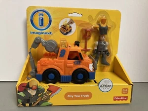 FisherPrice Imaginext City Tow Truck with Lights & Sound Action - NEW - Picture 1 of 12
