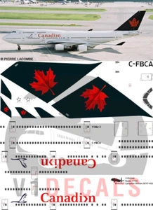 V1 Decals Boeing 747-400 Canadian Airlines Hybrid for 1/144 Revell Model Kit - Picture 1 of 8