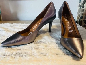 Calvin Klein Gayle pump pointy shoes 3” stiletto heels size 9 M - Picture 1 of 11