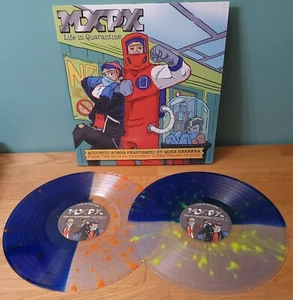 MxPx Life In Quarantine Limited 250 Pressed Neon Splatter Vinyl Punk LP - Picture 1 of 7