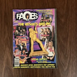 Faces Rocks Magazine - June 1990- Motley Crue- Metallica - Aerosmith -VG+ - Bild 1 von 7
