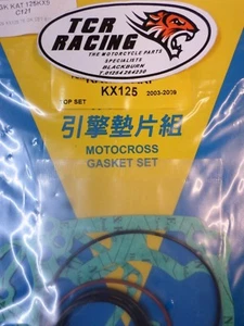 JUEGO DE JUNTAS DE GAMA SUPERIOR KIT KAWASAKI KX125 KX 125 2003 - 2009 03 - 09 430 - Imagen 1 de 3