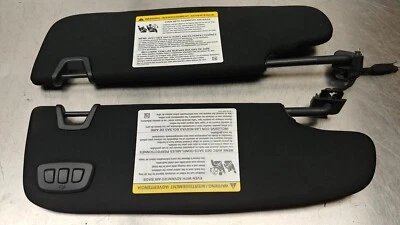 Оригинальные солнцезащитные козырьки с подсветкой для Ford Mustang Coupe 2015-2024 годов выпуска с открывателем гаража - Изображение 1 из 4