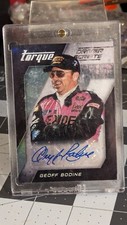 2016 Panini Torque Insert Geoff Bodine #7 Exide Batteries Autograph 