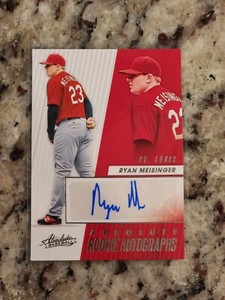 2019 Panini Absolute Baseball Rookie Autos RYAN MEISINGER #ARA-RM AUTO