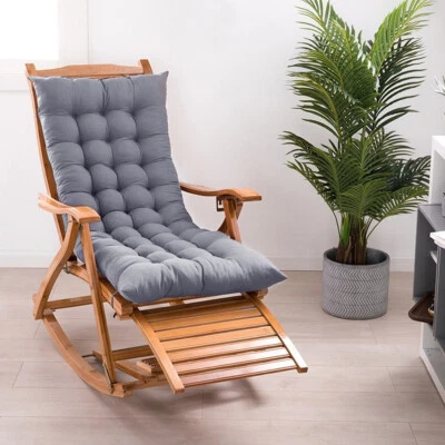 LIFELOOK Sun Lounger Cushion Bench Chair Sunbed Garden Recliner Replacement Anti Slip Pad