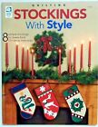 Christmas Stockings with Style Quilt Pattern Book 8 Designs 2004