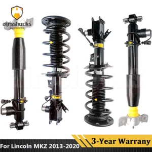 Full Set For Lincoln MKZ Front Rear Shock Struts Assys Electric GAS DOHC 2013 - Foto 1 di 8