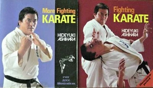 RARE FIGHTING KARATE & MORE FIGHTING KARATE BY HIDEYUKI ASHIHARA MARTIAL ARTS - Picture 1 of 1