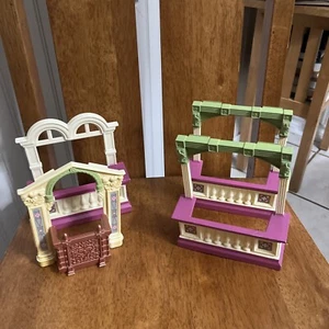 Mattel Fisher Price Loving Family Grand Mansion Fenster Balkon Ersatzteile - Bild 1 von 4