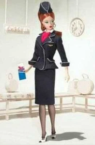 Mattel Barbie 2005 colección de modelos de moda The Stewardess limitada a Japón - Imagen 1 de 9