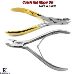 Cuticle Nail Nipper Clipper Manicure Plier Cutter Tool Feet Care Instruments Set - Picture 1 of 5