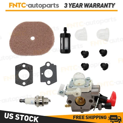 FNTC_AUTOPARTS Carburetor Kit For Stihl FS56RC FS70C FS70R FS70RC Replace 4144 120 0608