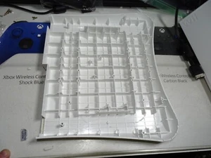 Nintendo Wii Fit Balance Board-Cubierta Superior IZQUIERDA Blanca SOLAMENTE-Simplemente OK-Limpia-LEER - Imagen 1 de 10