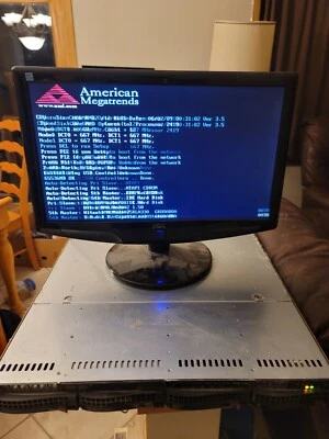 Supermicro A+ Server 1021m-t2/82 8x8gb 64gb ram 2x 750gb hdd 2x amd opteron 2419 - Image 1 of 4