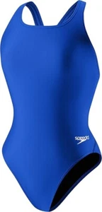 Speedo Girls' Swimsuit One Piece Prolt Super Pro Solid Blue Size 6/22 Youth - Picture 1 of 9