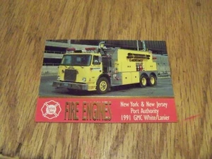 FIRE ENGINES NEW YORK & NEW JERSEY PORT AUTHORITY SERIES TWO TRADING CARD #166 - Picture 1 of 1