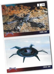 Terrahawks - Juego de 2 tarjetas promocionales XMPR1-2 #8/200 - Tarjetas imparables 2022 - Anderson - Imagen 1 de 3