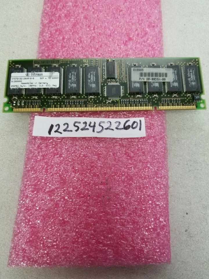 COMPAQ DS10   20-00DSA-08   256MB STACKED 200P  RAM MEMORY FOR  ALPHA SERVER - Image 1 of 1