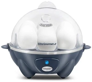 egc007bg rapid egg cooker 7 easytopeel hard medium soft boiled eggs po - Picture 1 of 11
